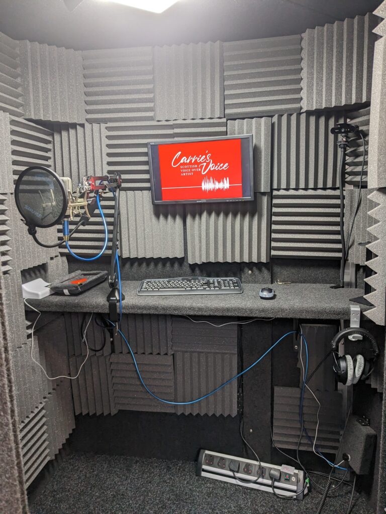 Vocal Booth Highland Voice Over Studio 